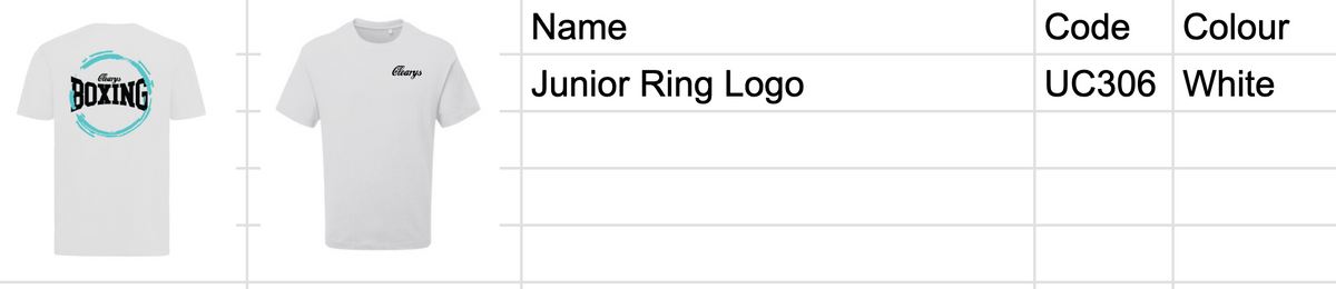 Junior Ring Logo Tee (unisex) UC301