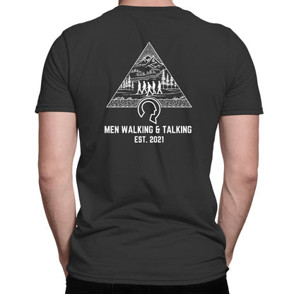 Take the First Step – Men Walking & Talking COTTON T-shirt