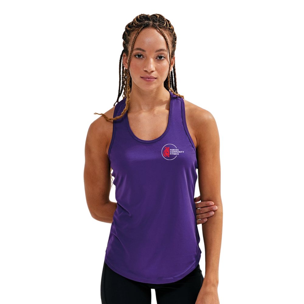 Forces Women's Performance Strap Back Vest (TR027)