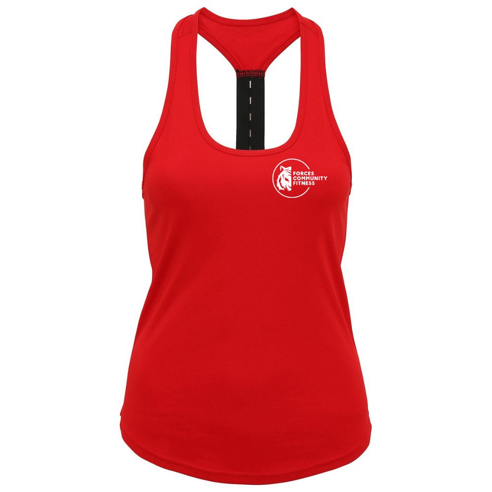 Forces Women's Performance Strap Back Vest (TR027)