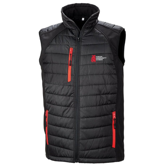 Forces Community Fitness – Compass Softshell Gilet (R238X)