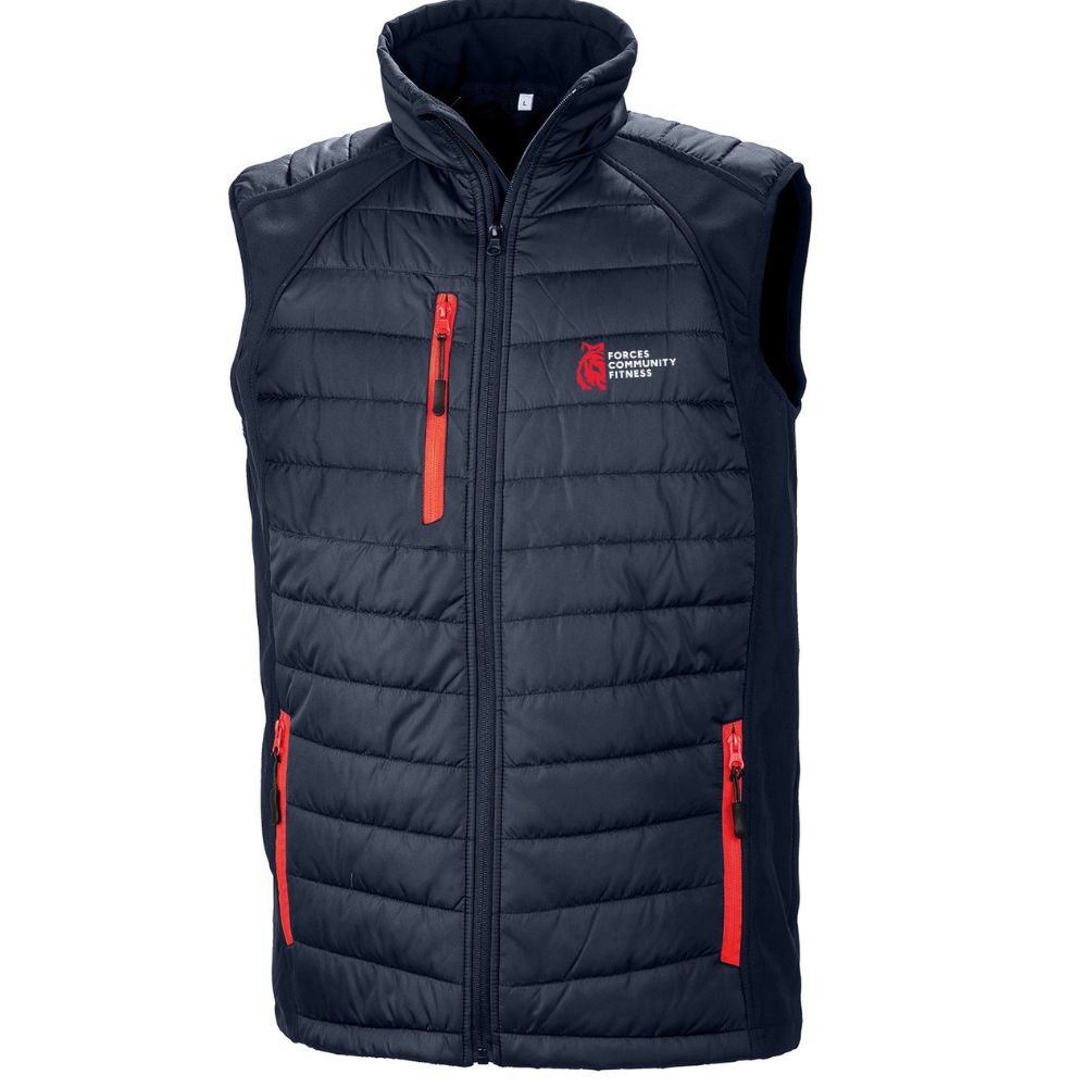 Forces Community Fitness – Compass Softshell Gilet (R238X)