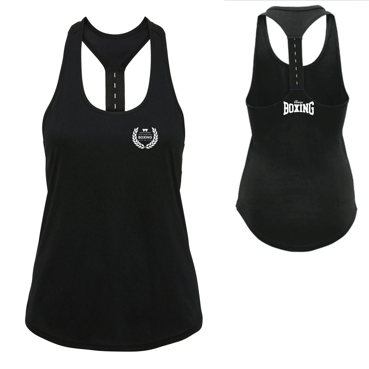 Warwick Uni Amateur Boxing Club – Women's Strap Back Vest (TR027)