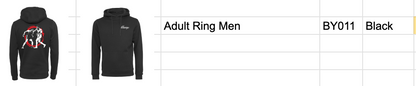 Adult Ring Men Hoodie (unisex) - BY011