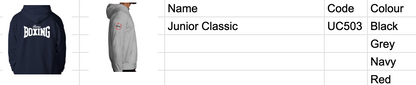 Junior Classic Hoodie (unisex) UC503