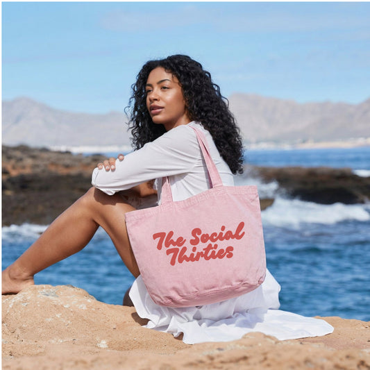 TST Premium Garment-dyed Shopper Tote Bag