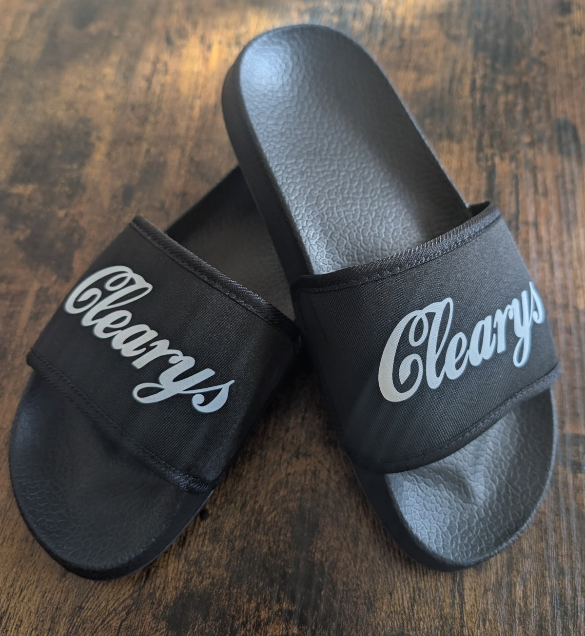 Clearys Apparel Sliders