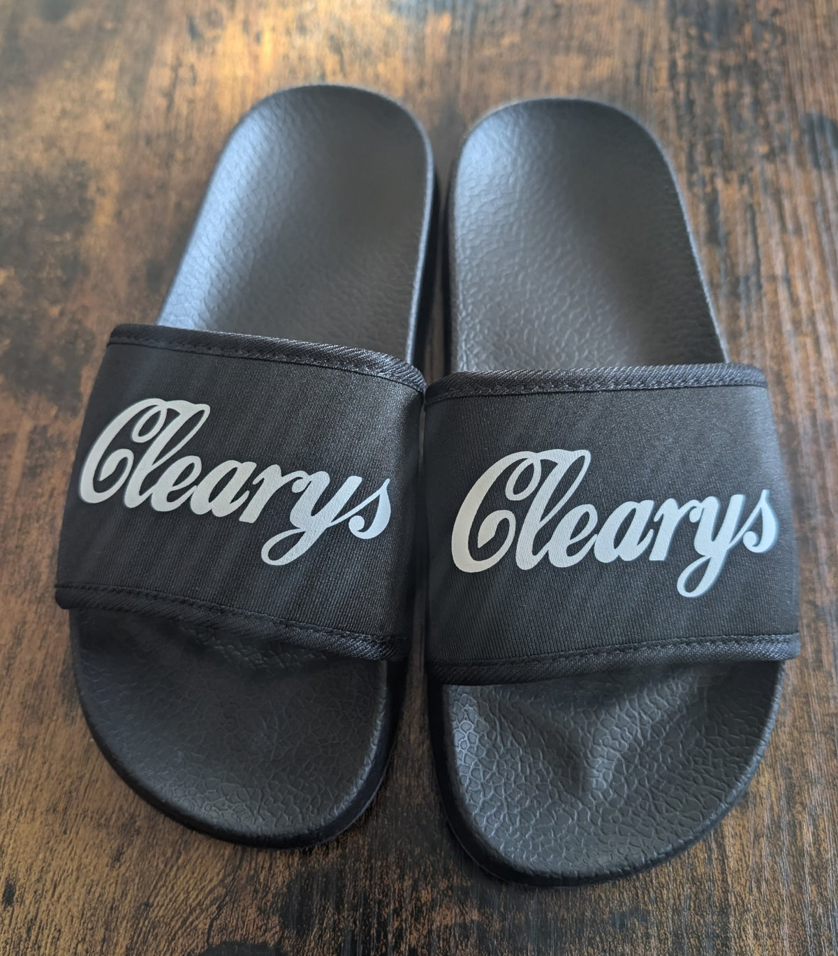 Clearys Apparel Sliders